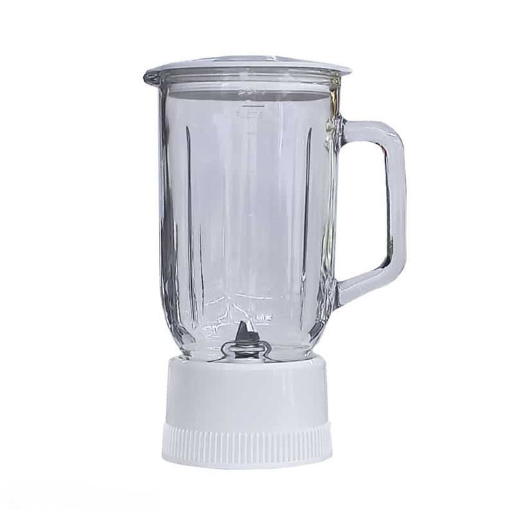 پارچ یدکی مخلوط کن مدل قطعه زیر پارچ آبمیوه گیری مدل کد 004 به همراه شیشه بلندر مناسب برای مخلوط کن پاناسونیک